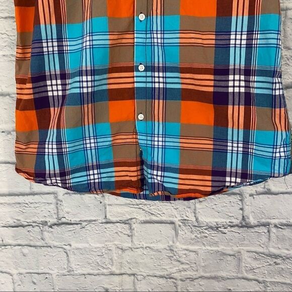 Club room button down plaid shirt sz large - Picture 2 of 6